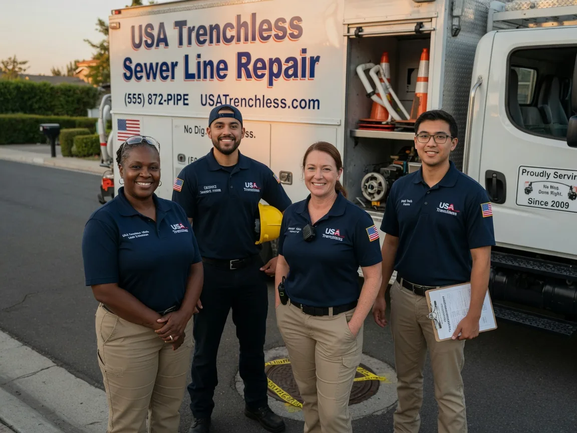 Sewer Line Repair company in Rocky, OK